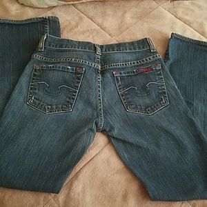 Blue cult size 27 99%cotton 1%spandex